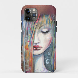 Asleep Watercolor Fantasy Art by Molly Harrison iPhone 11 Pro Case