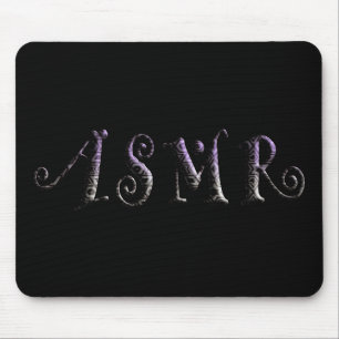 ASMR 3D Text Mouse Mat