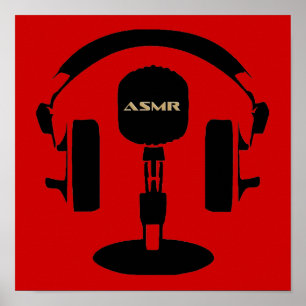ASMR Logo Poster