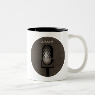 ASMR Retro Microphone Two-Tone Coffee Mug