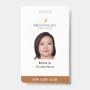 ASN Nurse Badge ID Badge
