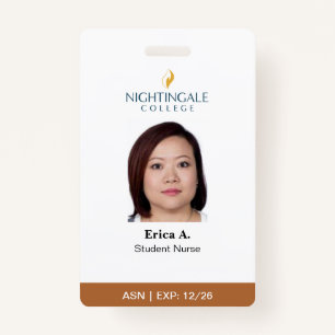 ASN Nurse Badge ID Badge