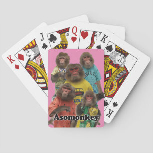 Asomonkey BICYCLE cards. Asomonkey Playing Cards