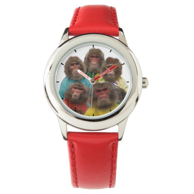 Asomonkey children's watches. Asomonkey子供用 Watch (Front)