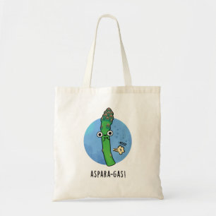 Aspara-gas Funny Asparagus Veggie Pun Tote Bag