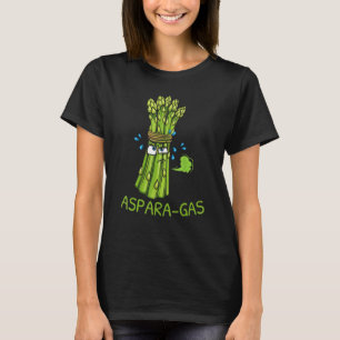 Asparagas Asparagus Garden Vegetable Vegetarian Ve T-Shirt