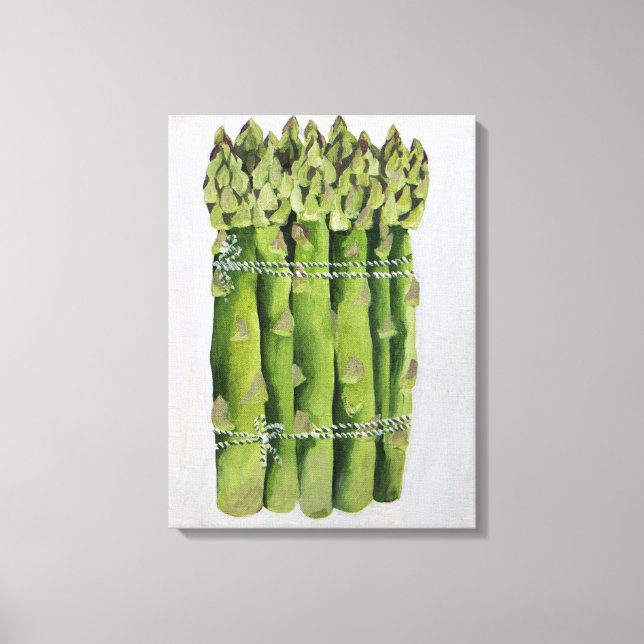 Asparagus 2013 canvas print (Front)