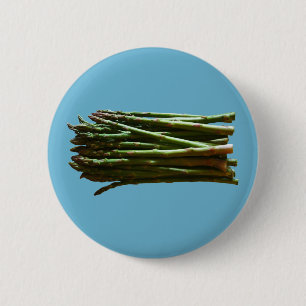 Asparagus 6 Cm Round Badge