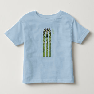 Asparagus cartoon illustration  toddler T-Shirt