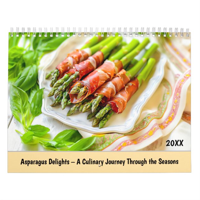 Asparagus Delights – A Culinary Journey Through th Calendar (Cover)