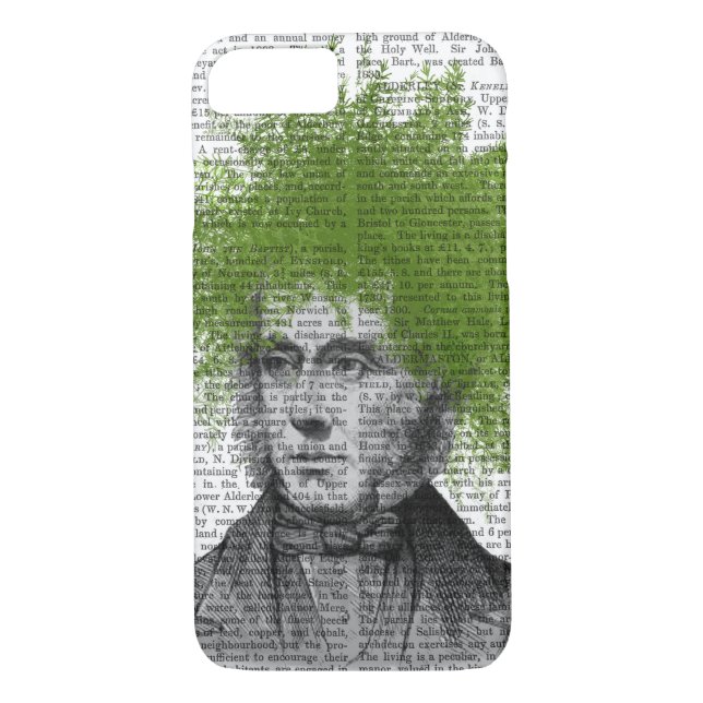 Asparagus Fern Head Plant Head Case-Mate iPhone Case (Back)