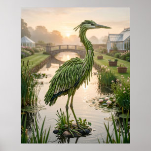Asparagus Heron Canal Poster
