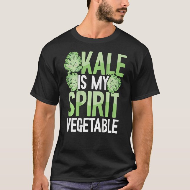 Asparagus Is My Spirit Vegetable Backprint Vegetab T-Shirt (Front)