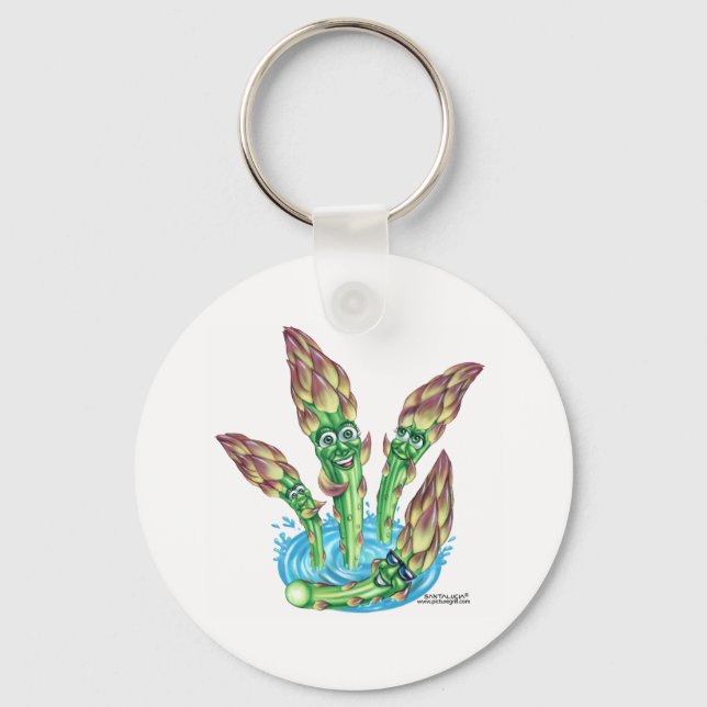 asparagus key ring (Front)