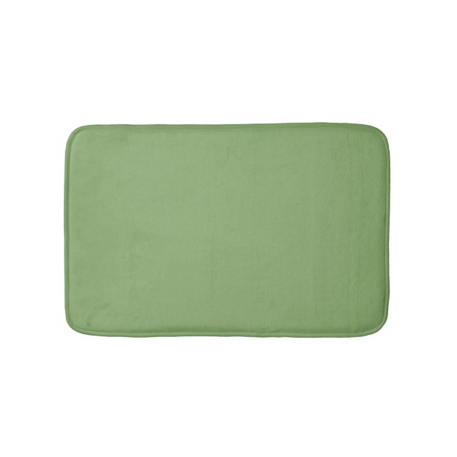 Asparagus (solid colour) bath mat (Front)