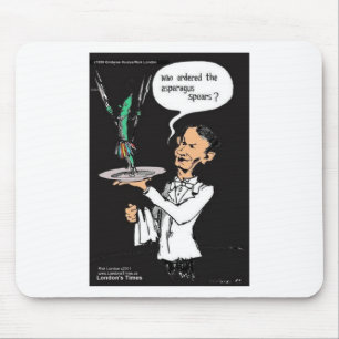 Asparagus Speers Funny Gifts Tees Mugs & More Mouse Mat