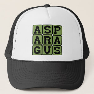 Asparagus, Stemmed Vegetable Trucker Hat