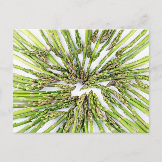 Asparagus Towards Centre Postcard (Front)