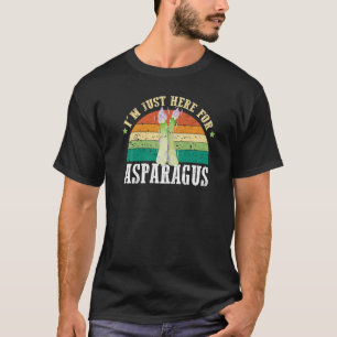 Asparagus Vintage Vegan Saying For Nutritionist T-Shirt