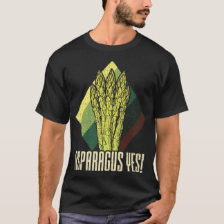 Asparagus Yes Funny Vegetable Gardener Premium T-S T-Shirt
