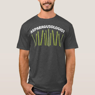 Asparagusologist Asparagus Lover Vegan Vegetable V T-Shirt