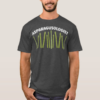 Asparagusologist Asparagus Lover Vegan Vegetable V T-Shirt