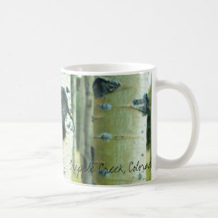 Aspen Bark, Cripple Creek, Colorado Coffee Mug