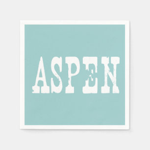 Aspen Blue Napkin