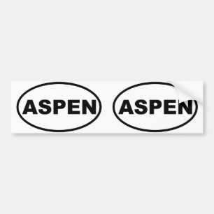 Aspen Bumper Sticker