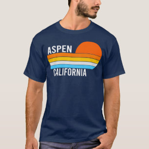 Aspen California Vintage Sunset T-Shirt