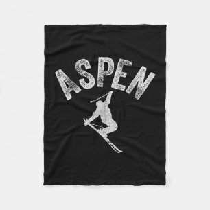 Aspen Co Ski Colorado Cool Aspen Skiing Co Winter Fleece Blanket