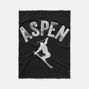 Aspen Co Ski Colorado Cool Aspen Skiing Co Winter Fleece Blanket