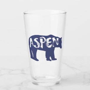 Aspen Colorado Bear Glass