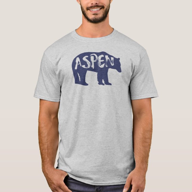 Aspen Colorado Bear T-Shirt (Front)