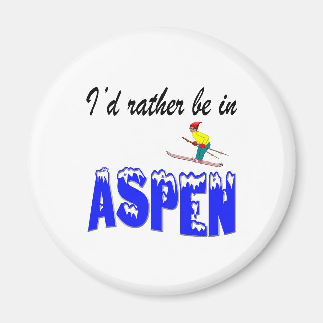 Aspen, Colorado Magnet (Front)
