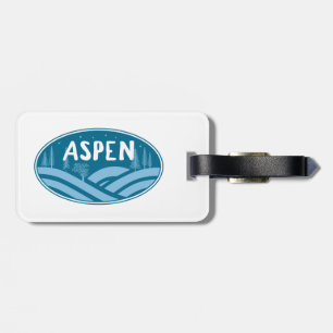 Aspen Colorado Outdoors Luggage Tag