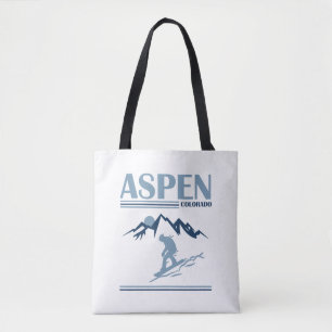 Aspen Colorado ski resort Tote Bag