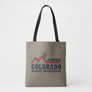 Aspen Colorado ski resort Tote Bag