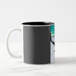 Aspen Colorado Ski Resort  Two-Tone Coffee Mug