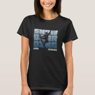 Aspen Colorado Snowboarding Resort Cool Vintage Sn T-Shirt