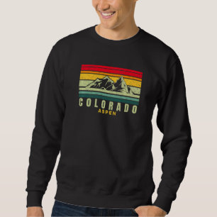 Aspen Colorado Sunset Rocky Mountains Hiking Skiii Sweatshirt