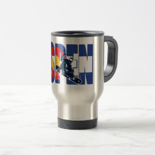 Aspen Colorado Travel Mug