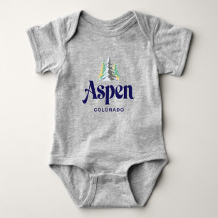 Aspen Colorado United States Baby Bodysuit