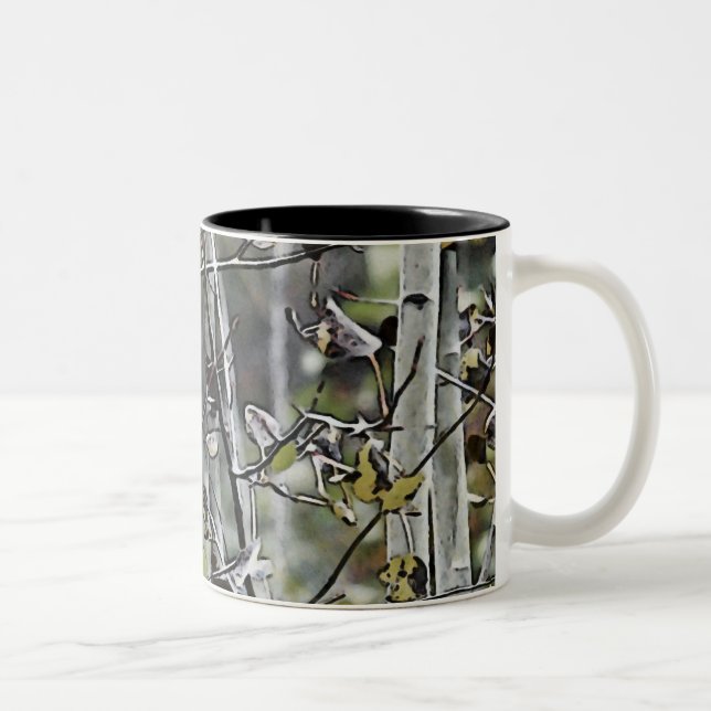 Aspen Forest Two-Tone Coffee Mug (Right)