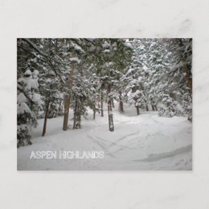 ASPEN HIGHLANDS POSTCARD
