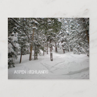 ASPEN HIGHLANDS POSTCARD
