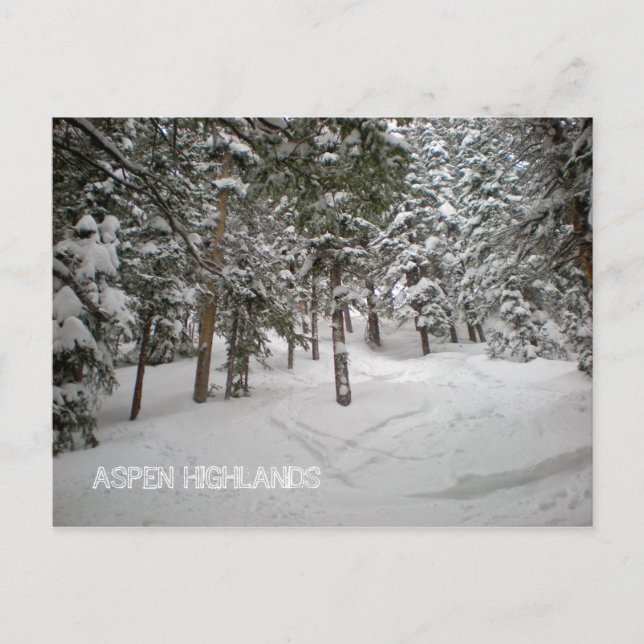 ASPEN HIGHLANDS POSTCARD (Front)