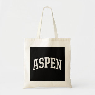 Aspen Hoodie, Aspen Colorado Hooded  Soft & Warm Tote Bag