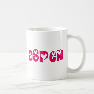 Aspen in Hearts Coffee Mug