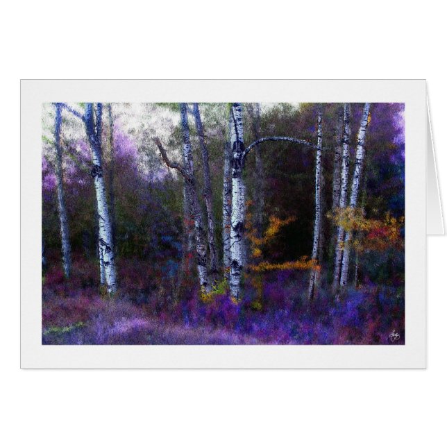 Aspen in Purple and Blue (Front Horizontal)
